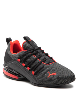 Puma Сникърси Axelion Ls 194384 01 Black/High Risk Red - Mera.bg