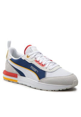 Puma Сникърси R22 383462 12 Blazing Blue/White/Gray - Mera.bg