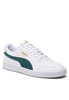 Puma Сникърси Shuffle 309668 22 White/Varsitygreen/Gold - Mera.bg