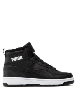 Puma Сникърси Rebound Joy Fur Jr 375477 01 Черен - Mera.bg