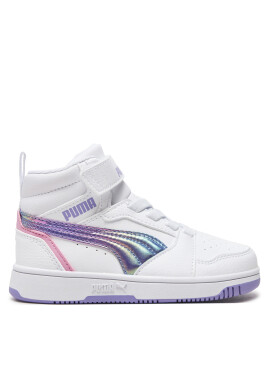 Puma Сникърси Rebound V6 Mid Bouncy Sky Ac+ Ps 398726 01 Бял - Mera.bg