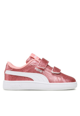 Puma Сникърси Smash 3.0 Glitz Glam V Inf 394688 01 Peach Smoothie- White - Mera.bg