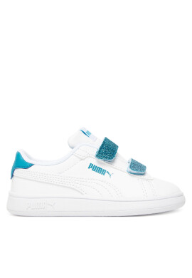 Puma Сникърси Smash 3.0 L Glitter Velcro V Inf 395610 08 Бял - Mera.bg