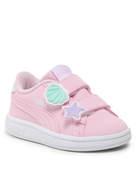 Puma Сникърси Smash V2 Mermaid V Inf 391899 02 Pearl Pink /White/Violet/Mint - Mera.bg
