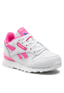 Reebok Classic Обувки Leather Step N Fl GV8643 Ftwwht/Ftwwht/Atopnk - Mera.bg