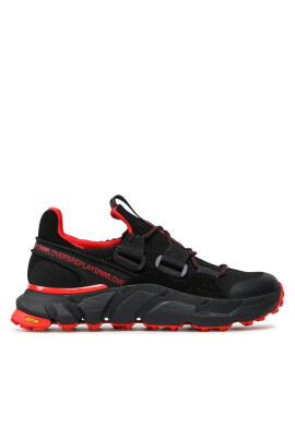 Replay Сникърси Split Camo GMS4G.000.C0010T Black/Red 0178 - Mera.bg