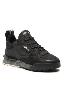 Replay Сникърси Field Classic X GMS1P .000.C0032L Black 0003 - Mera.bg