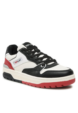 Replay Сникърси Gemini Perforated GMZ4S.000.C0002L Black/Off Wht/Red 3182 - Mera.bg
