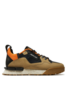 Replay Сникърси GMS1P.000.C0042L Beige Black - Mera.bg