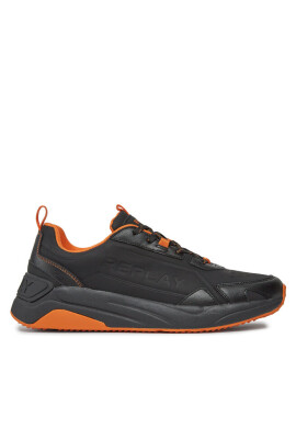 Replay Сникърси GMS6I .000.C0019S Black Orange 007 - Mera.bg