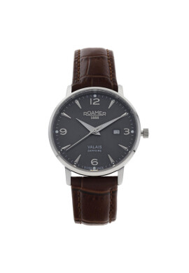 Roamer Часовник Valais 958844 41 54 05 Silver/Brown - Mera.bg