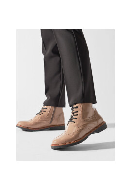 s.Oliver Боти 5-25255-41 Taupe Patent 344 - Mera.bg