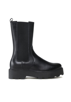s.Oliver Боти 5-25482-29 Black Leather 003 - Mera.bg