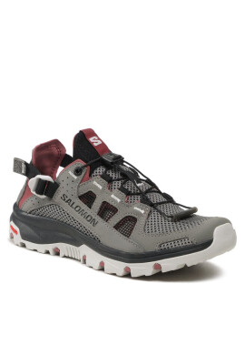 Salomon Обувки Techamphibian 5 L47207000 Pewter/Black/Wild Ginger - Mera.bg