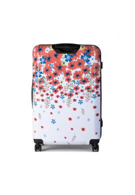 Saxoline Голям твърд куфар Blessing L 1453H0.49.10 Бял - Mera.bg