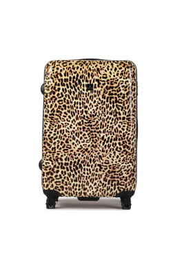 Saxoline Голям твърд куфар Trolley L 1440H0.71.10 Leopard - Mera.bg