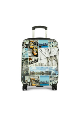 Saxoline Самолетен куфар за ръчен багаж Sx Brooklyn 1417H0.49.10 Цветен - Mera.bg