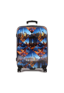 Saxoline Среден куфар Trolley Assorted 1418H0.60.10 Син - Mera.bg