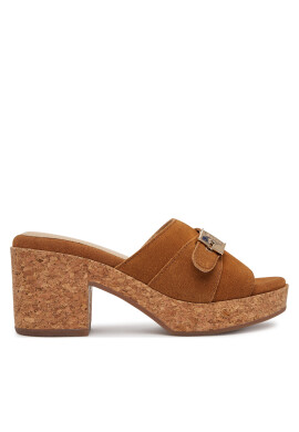 Scholl Чехли F322091175 Кафяв - Mera.bg