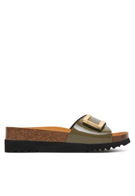 Scholl Чехли Monterey Mule MF31555 Каки - Mera.bg