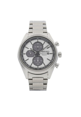 Seiko Часовник Chronograph Solar SSC769P1 Silver/Silver - Mera.bg