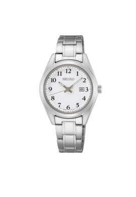Seiko Часовник Classic Quartz Lady SUR465P1 Silver/Silver - Mera.bg