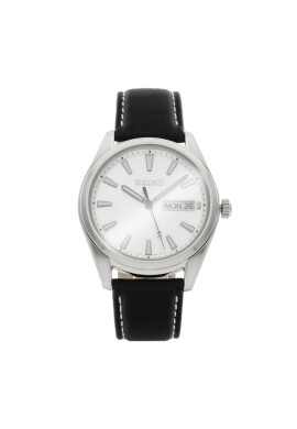 Seiko Часовник Classic Quartz SUR447P1 Silver/Black - Mera.bg
