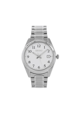 Seiko Часовник Classic Quartz SUR459P1 Silver/Silver - Mera.bg