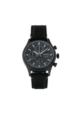 Seiko Часовник Dress Chronograph SSB421P1 Black/Black - Mera.bg