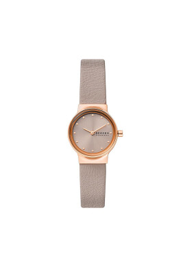 Skagen Часовник Freja SKW3005 Beige/Gold - Mera.bg