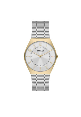 Skagen Часовник Grenen Ultra Slim SKW6825 Silver/Gold - Mera.bg