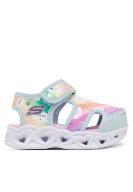 Skechers Сандали Heart Lights Sandals-Cutie Clouds 302977N/TQMT Електриков - Mera.bg