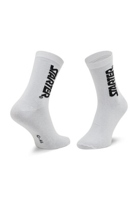 Starter Комплект 2 чифта дълги чорапи мъжки SUS-006 White/Black 300 - Mera.bg