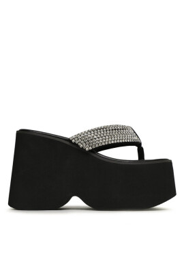Steve Madden Джапанки Gwen-R SM11002393-010 Black Multi - Mera.bg