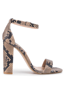 Steve Madden Сандали Carrson Sandal SM11000713-03001-862 Tan Snake - Mera.bg