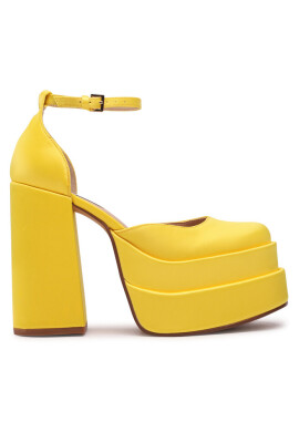 Steve Madden Сандали Charlize SM11002138-793 Yellow Satin - Mera.bg