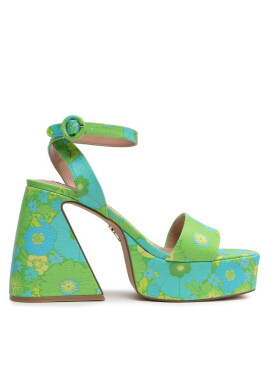 Steve Madden Сандали Paysin SM11002379-46K Lt Blue Floral - Mera.bg