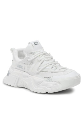 Steve Madden Сникърси Kingdom Sneaker SM11002519 SM11002519-11E White/White - Mera.bg