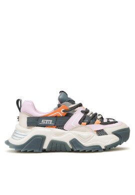 Steve Madden Сникърси Kingdom Sneaker SM11002519 SM11002519-82C Greige/Org - Mera.bg
