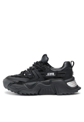 Steve Madden Сникърси Kingdom Sneaker SM11002519 SM11002519-915 Black/Silver - Mera.bg