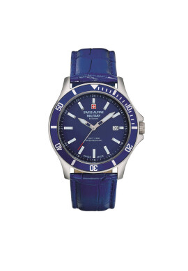 Swiss Alpine Military Часовник 7022.1535 Blue/Silver/Blue - Mera.bg