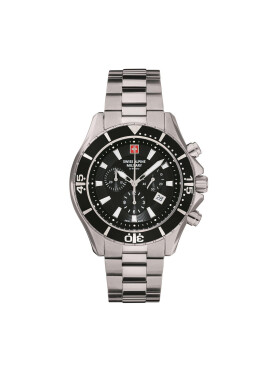 Swiss Alpine Military Часовник 7040.9137 Silver/Black - Mera.bg
