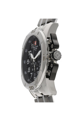 Swiss Alpine Military Часовник 7063.9137 Black/Silver/Silver - Mera.bg