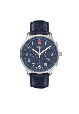 Swiss Alpine Military Часовник 7084.9535 Тъмносин - Mera.bg