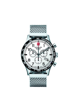 Swiss Alpine Military Часовник Aviator 1746.9132 Сребрист - Mera.bg