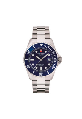 Swiss Alpine Military Часовник Diver 7053.1135 Сребрист - Mera.bg