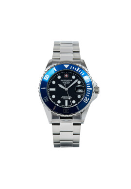 Swiss Alpine Military Часовник Grovana Master Diver 7053.1136 Сребрист - Mera.bg