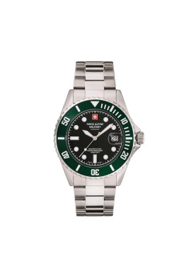 Swiss Alpine Military Часовник Master Diver 7053.1133 Сребрист - Mera.bg