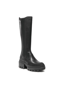 Timberland Боти Everleigh Boot Tall TB0A5YMR0151 Black Full Grain - Mera.bg