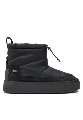 Tommy Hilfiger Апрески Flag Nylon Mini Snowboot FW0FW08334 Черен - Mera.bg